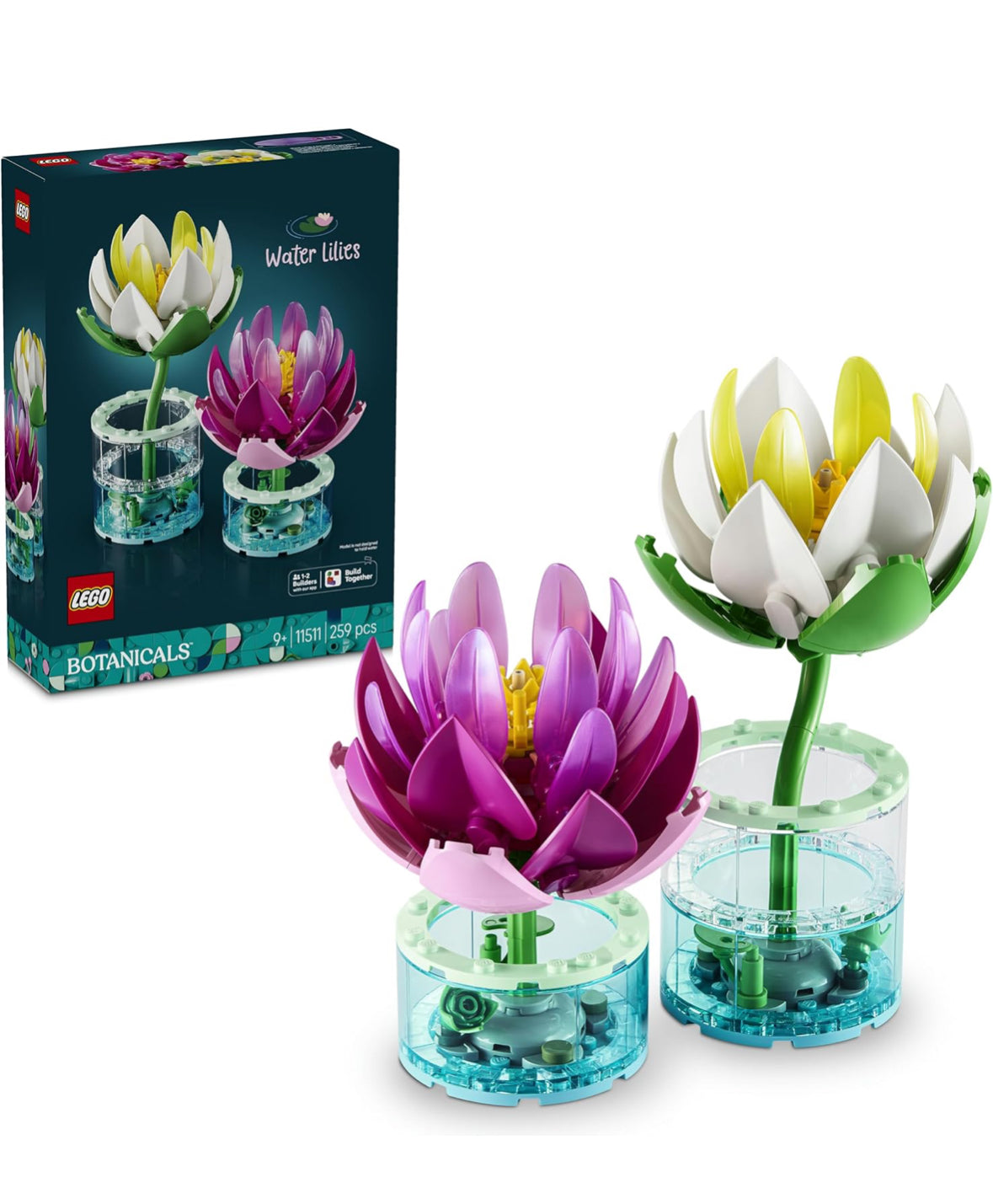 LEGO Botanicals Water Lilies (11511) Ages 9+