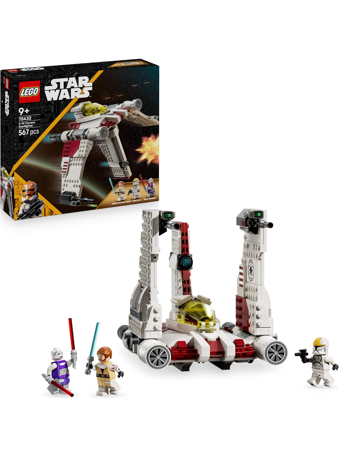 LEGO Star Wars V-19 Torrent Starfighter (75432) Ages 9+
