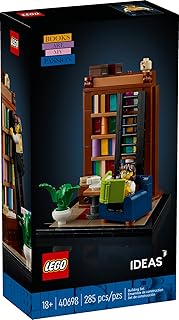 LEGO IDEAS Books Are My Passion (40698) Limited Edition Ages 18+