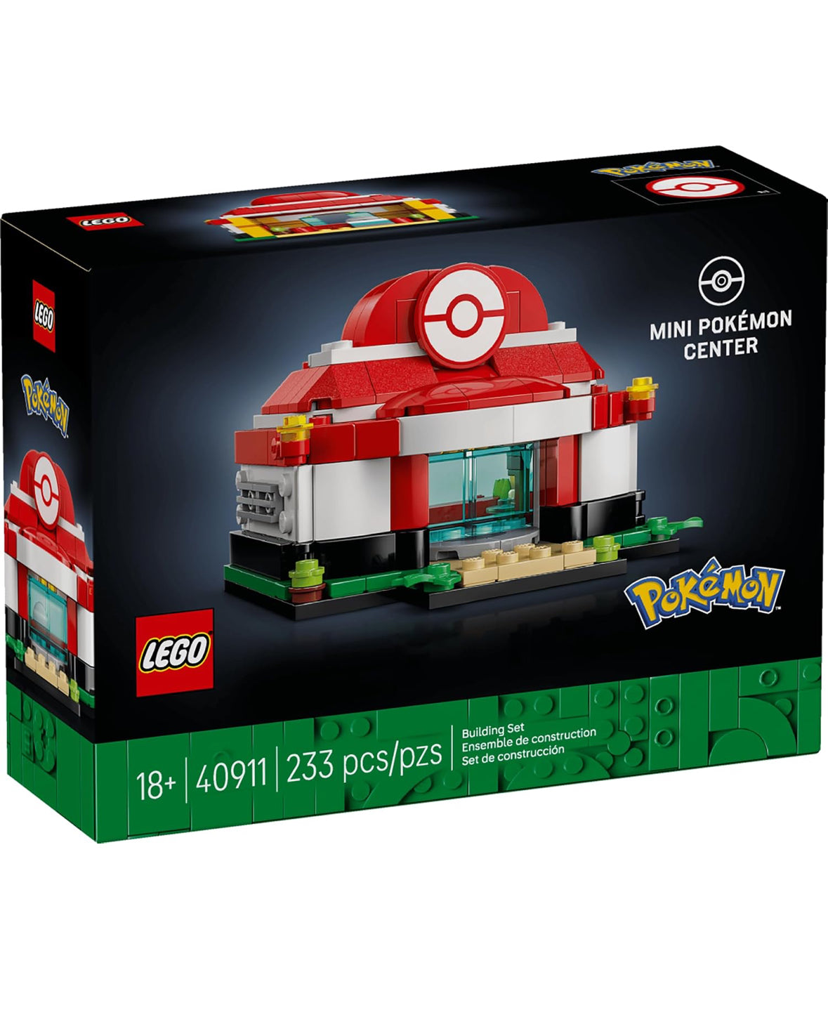LEGO Limited Edition Mini Pokemon Center (40911) Ages 18+