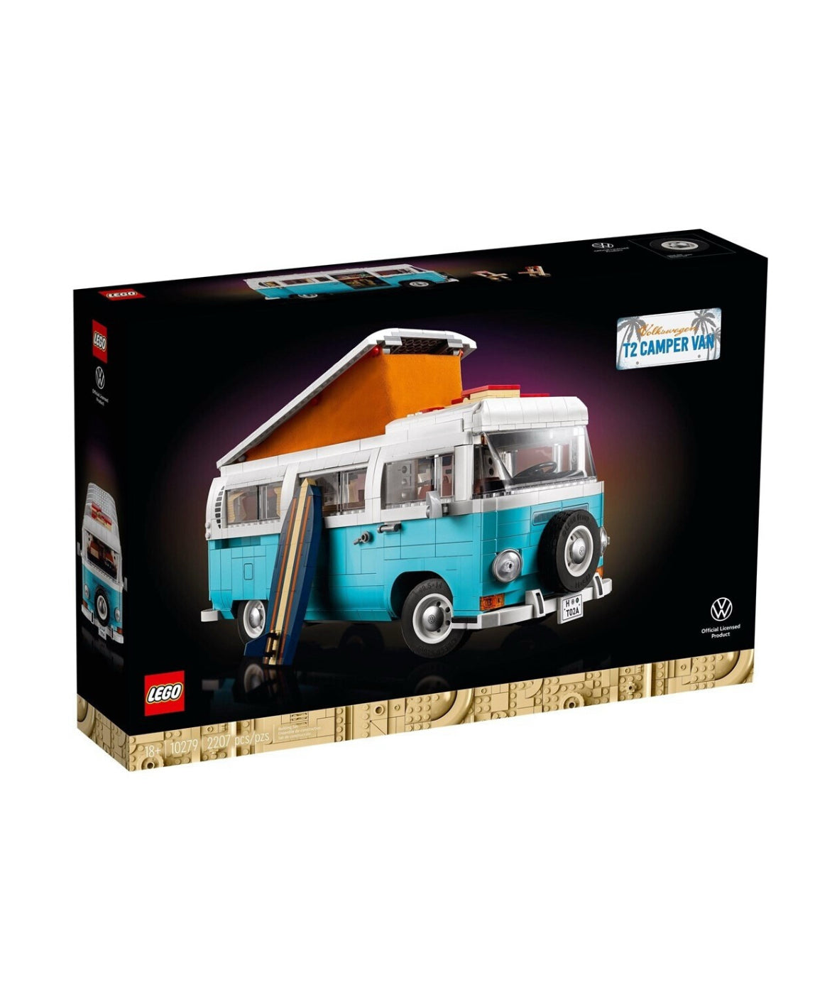 LEGO Creator Expert Volkswagen T2 Camper Van (10279) Ages 18+ (Pre-Owned)