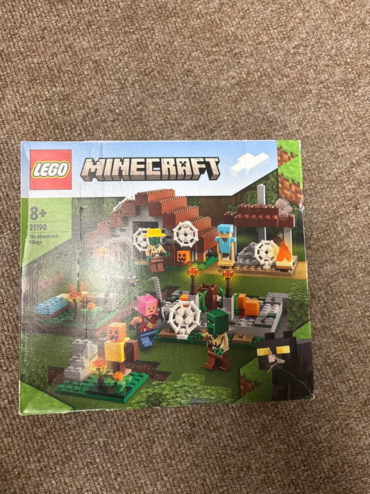 LEGO Minecraft The Abandoned Village (21190) Ages 8+