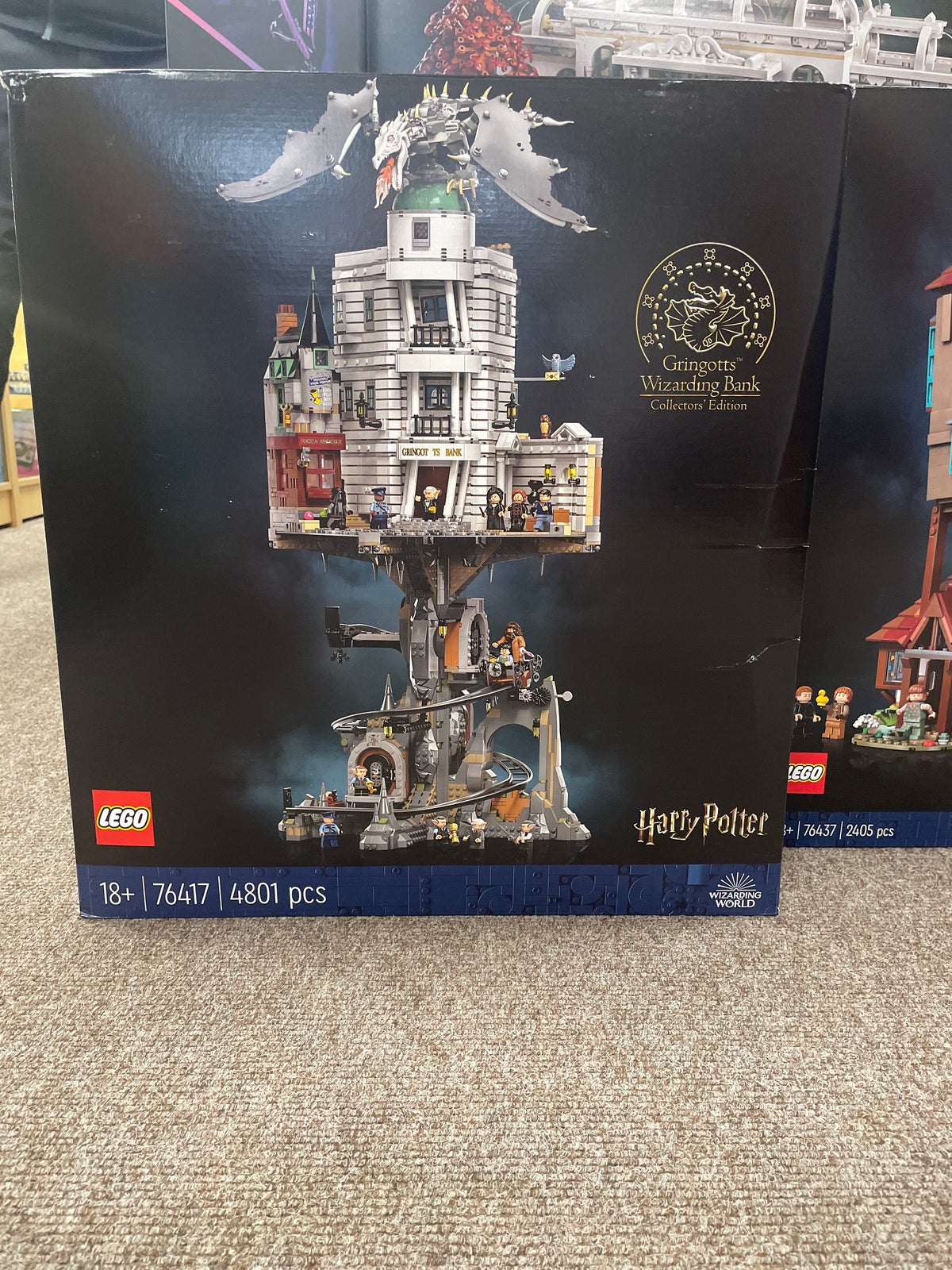 LEGO Harry Potter Gringotts Wizarding Bank (76475) Ages 18+