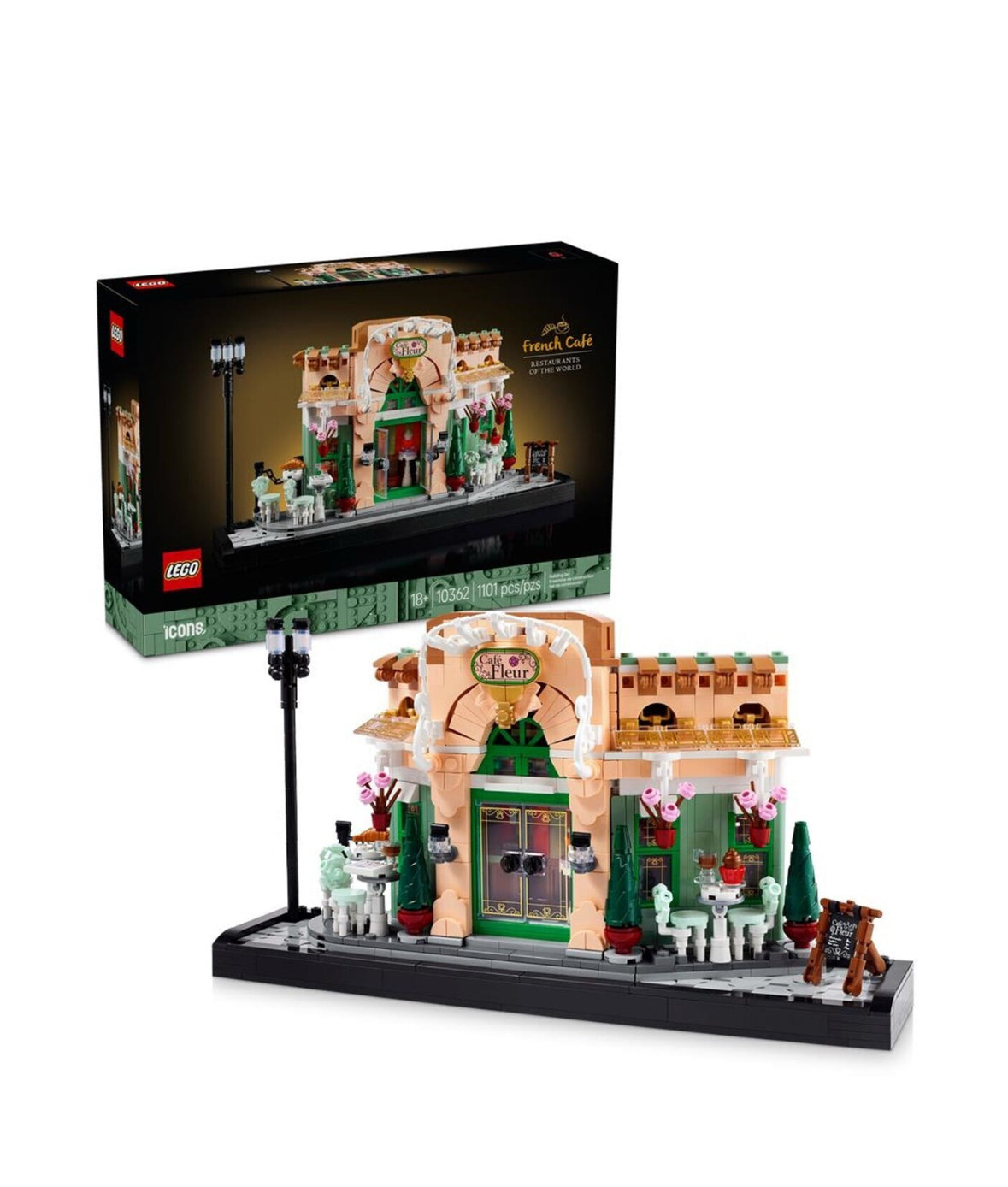 LEGO Icons French Cafe Restaurants of the World (10362) Ages 18+
