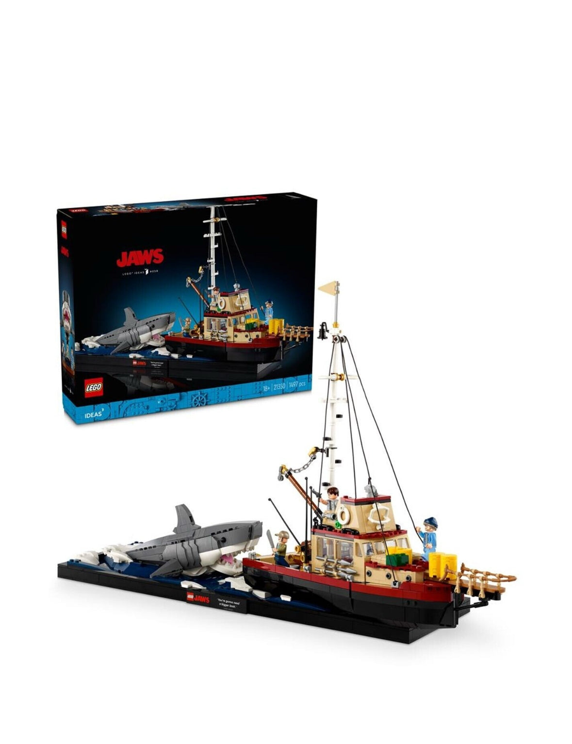 Lego Ideas Jaws (21350) Ages 18+