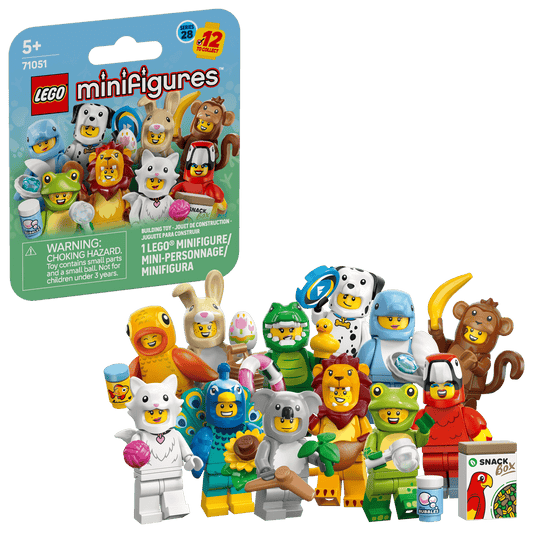 LEGO Minifigures Animal Series 28 Complete Set of 12 (71051) Ages 6+