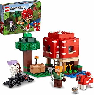 LEGO Minecraft The Mushroom House (21179) Ages 8+