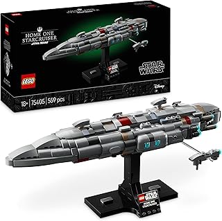 LEGO Star Wars Home One Starcruiser Building Set (75405) Adult