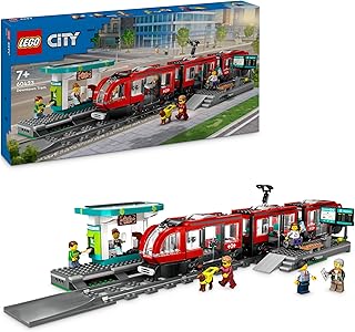 LEGO City Downtown Tram and Station Vehicle (60423) Ages 7+