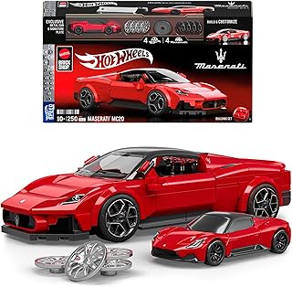 Mattel Brick Shop Hot Wheels Maserati MC20