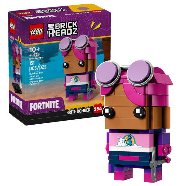 LEGO Fortnite BrickHeadz Brite Bomber (40728) Ages 10+