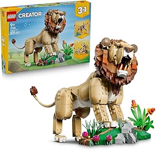 LEGO Creator 3 in 1 Wild Animals: Lion (31386) Ages 8+