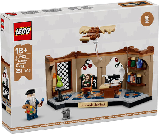 LEGO Tribute to Leonardo da Vinci (40902) Ages 18+