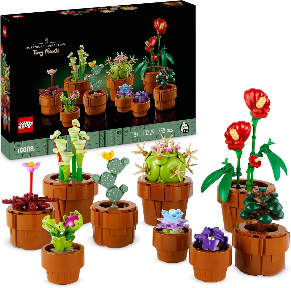 LEGO Botanicals Tiny Plants (10329) Ages 18+