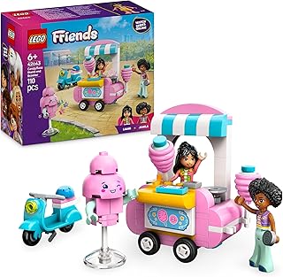 LEGO Friends CandyFloss Stand and Scooter,(42643)Ages 6+