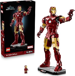 LEGO Marvel Iron Man Mark 3 Collectors Edition Figure (76344) Ages 18+