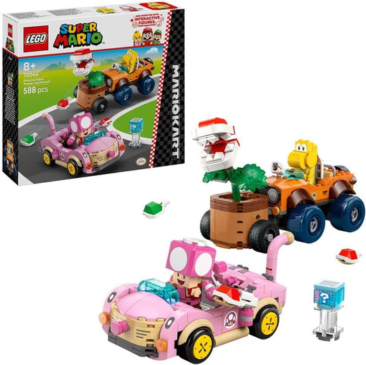 LEGO Super Mario: Mario Kart Piranha Plant Power-Up Pursuit (72044) Ages 8+