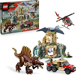LEGO Jurassic World Spinosaurus & Quetzalcoatlus Air Mission (76976 )Ages 8+