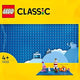 LEGO 11025 Classic Blue Building Plate, Square Base Plate with 26 x 26 Nubs as a Base for Constructions and Other Sets, Construction Toy for Children