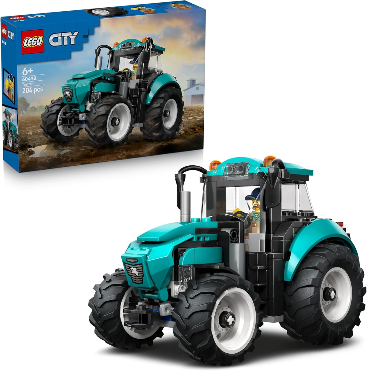 LEGO City Tractor (60498) Ages 6+