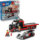 LEGO City F1 Display Truck w/Audi F1 Race Car Toy (60493) Ages 7+