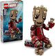 LEGO Marvel Ravager Jumpsuit Groot Figure (76341) Ages 10+